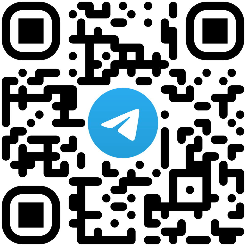 QR код для Telegram